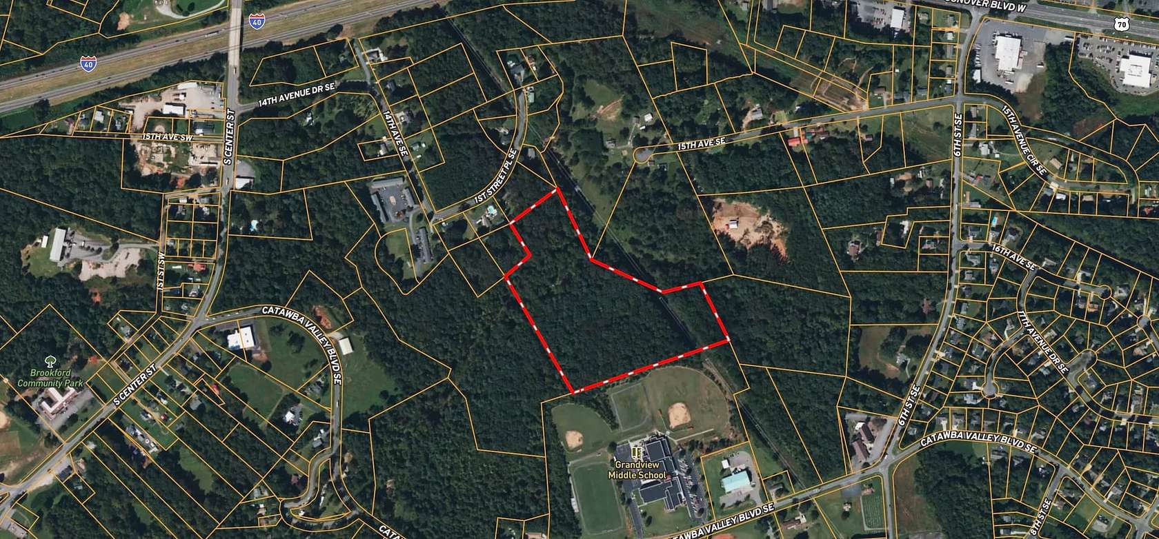 15.9 Acres of Recreational Land for Sale in Hickory, North Carolina