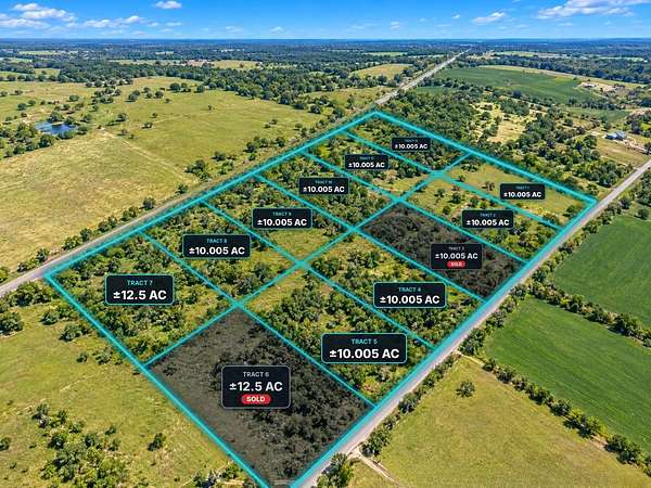 12.5 Acres of Agricultural Land for Sale in Riesel, Texas