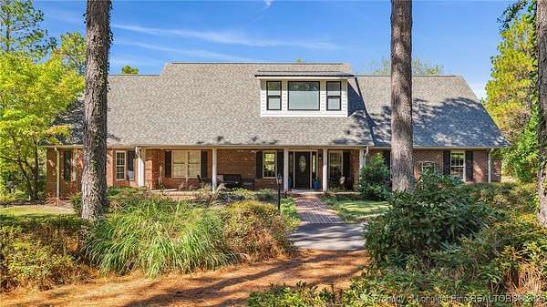 6.76 Acres of Residential Land with Home for Sale in Carthage, North Carolina