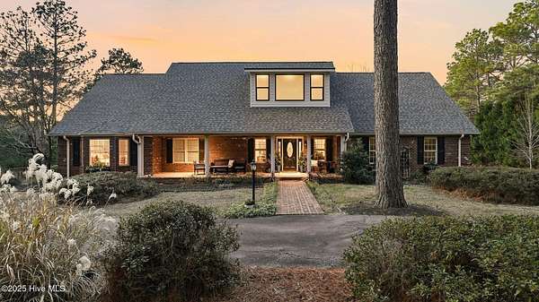 6.76 Acres of Land with Home for Sale in Carthage, North Carolina