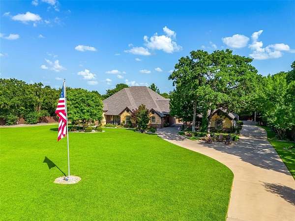 1.72 Acres of Residential Land with Home for Sale in Burleson, Texas