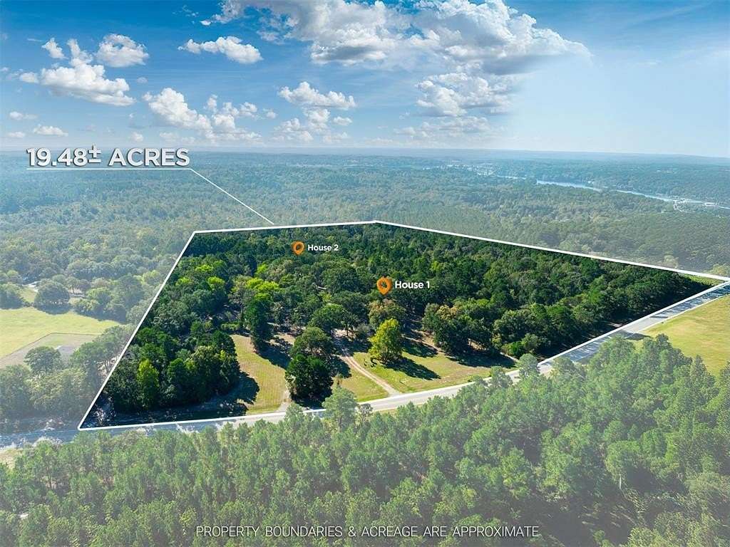 19.5 Acres of Land with Home for Sale in Hawkins, Texas