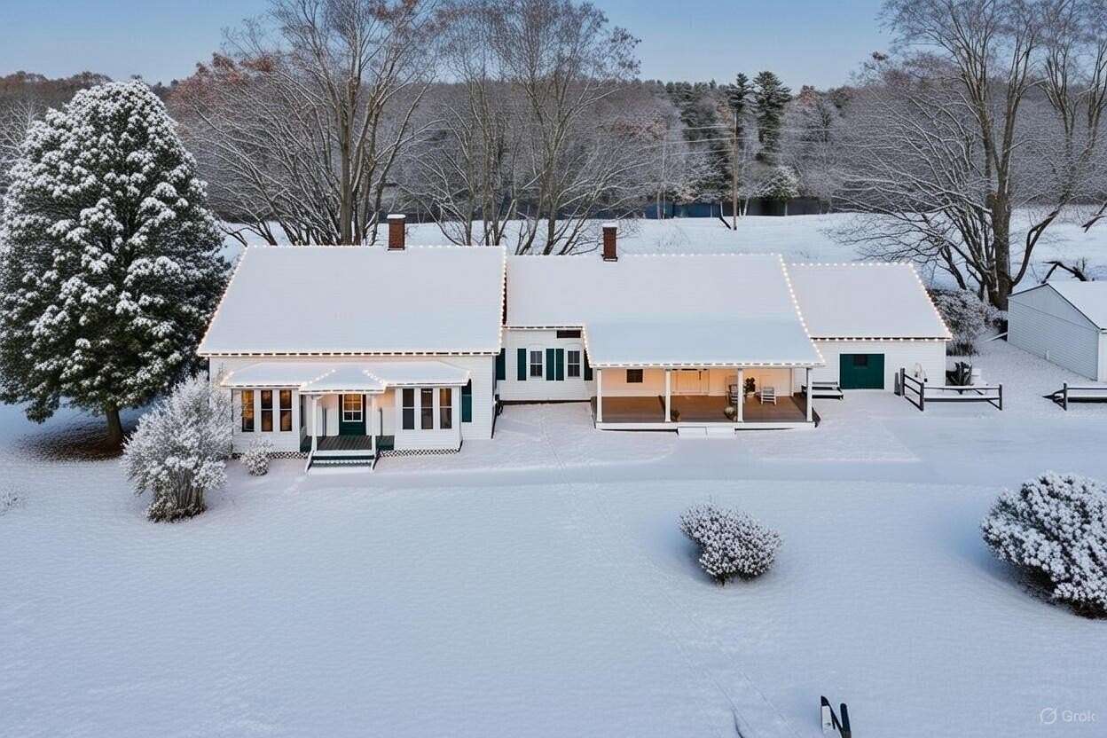 5 Acres of Residential Land with Home for Sale in Hollis Town, Maine