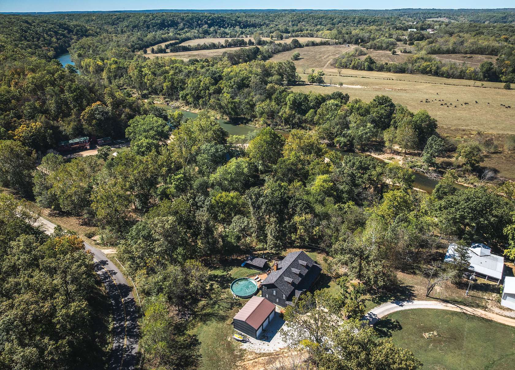 1.8 Acres of Residential Land with Home for Sale in Steelville, Missouri