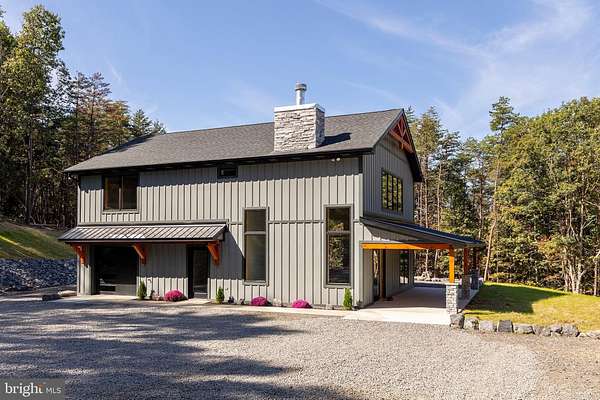 20.2 Acres of Recreational Land with Home for Sale in Fort Ashby, West Virginia