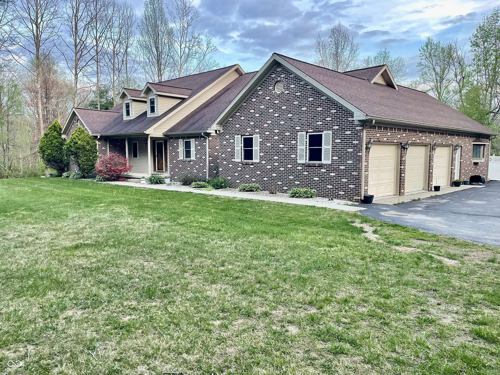 3.16 Acres of Land with Home for Sale in Cloverdale, Indiana