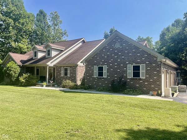 3.16 Acres of Residential Land with Home for Sale in Cloverdale, Indiana