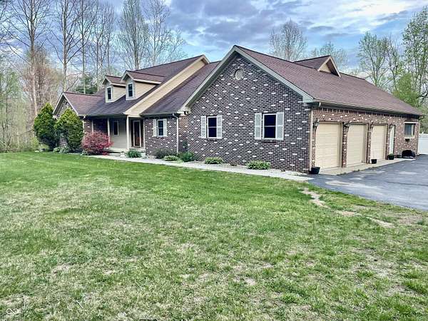 3.16 Acres of Land with Home for Sale in Cloverdale, Indiana