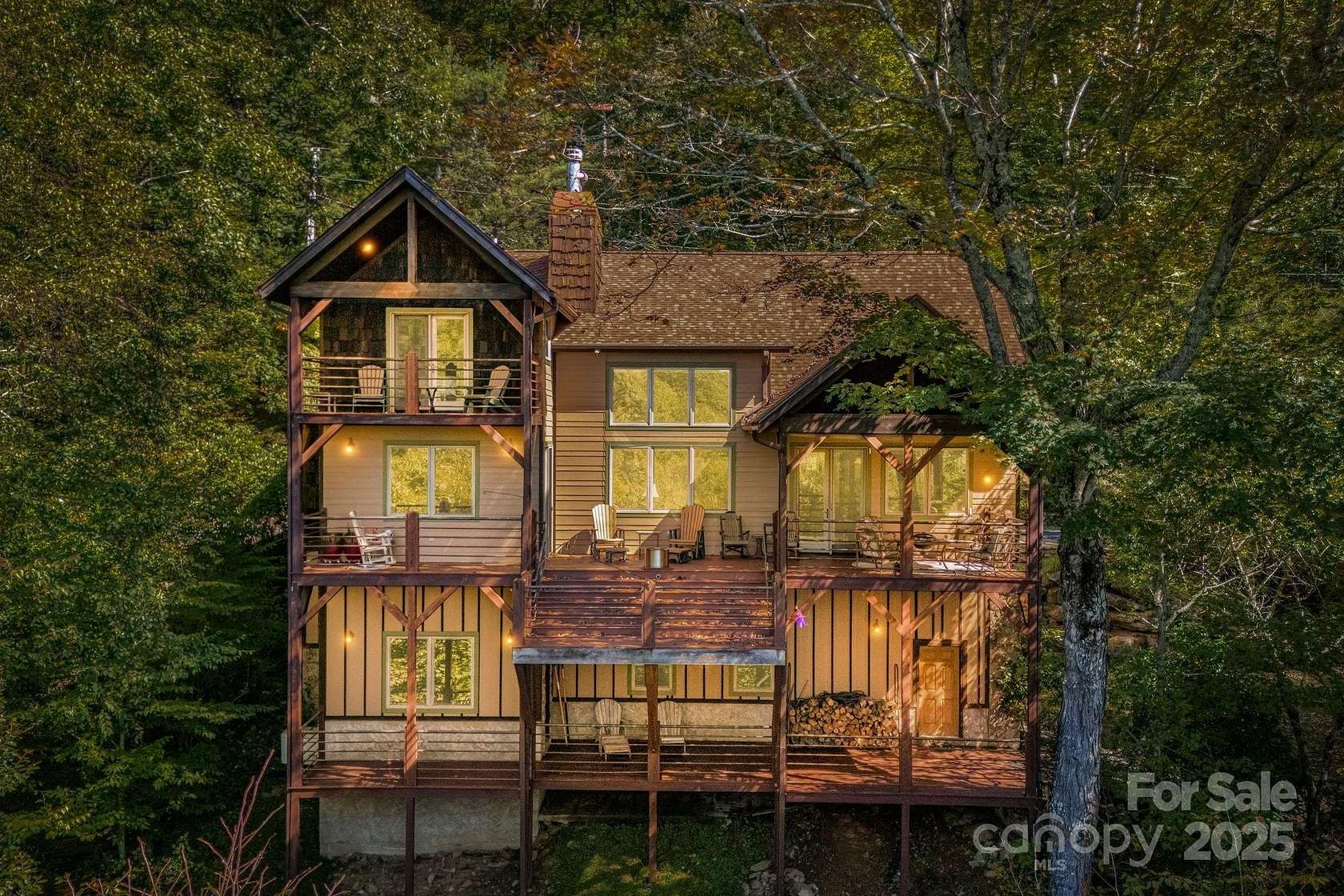 3.4 Acres of Residential Land with Home for Sale in Mars Hill, North Carolina