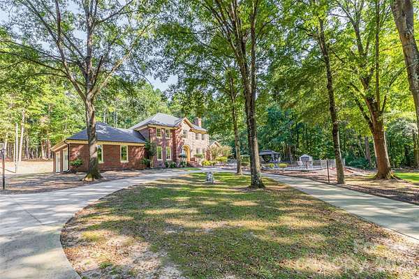 6.4 Acres of Land with Home for Sale in Midland, North Carolina