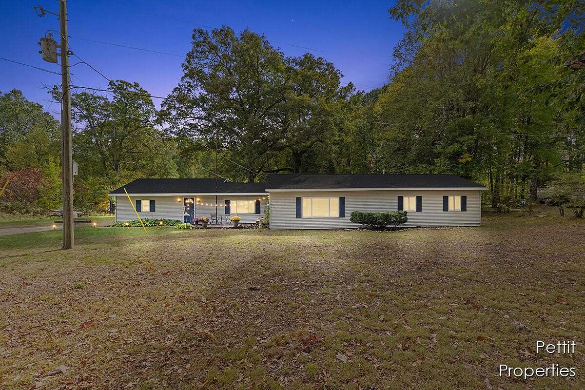 5.5 Acres of Residential Land with Home for Sale in Barryton, Michigan