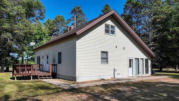 10 Acres of Residential Land with Home for Sale in Spooner, Wisconsin