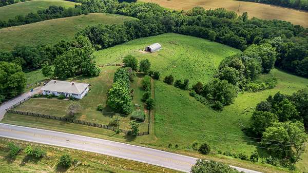 11 Acres of Land with Home for Sale in Williamstown, Kentucky