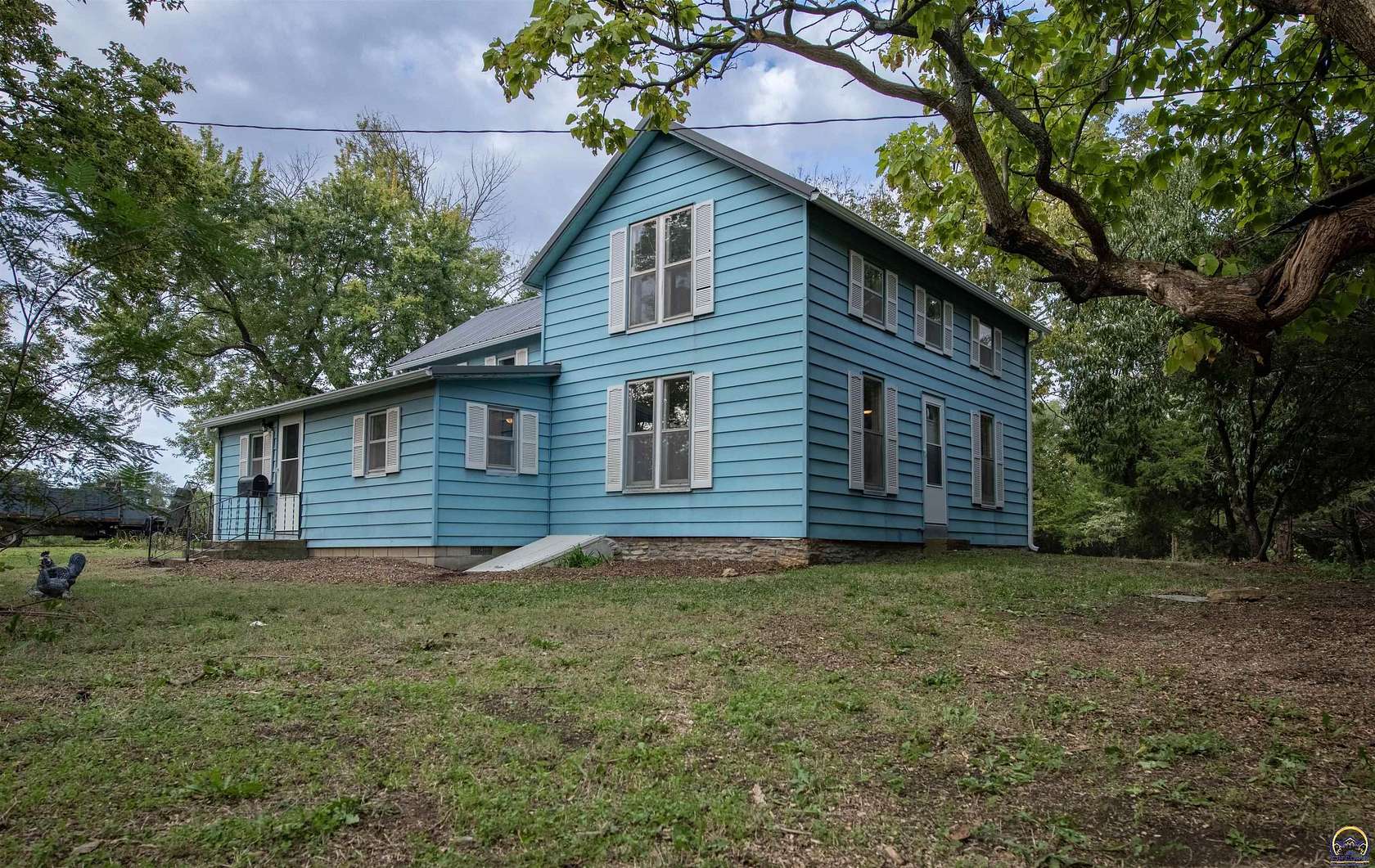 5 Acres of Residential Land with Home for Sale in Waverly, Kansas