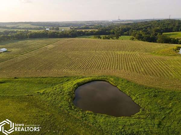38 Acres of Agricultural Land with Home for Sale in Ottumwa, Iowa