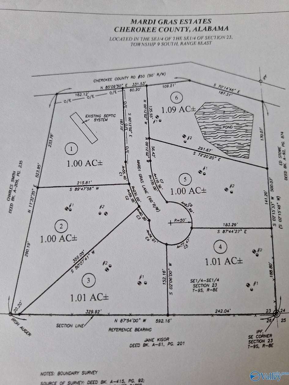1 Acre of Land for Sale in Sand Rock, Alabama