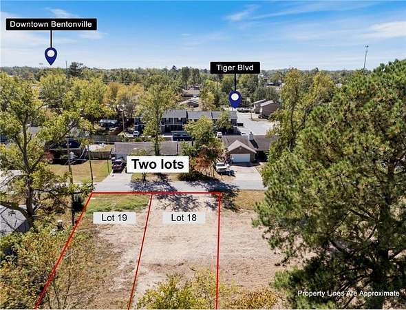 0.19 Acres of Residential Land for Sale in Bentonville, Arkansas