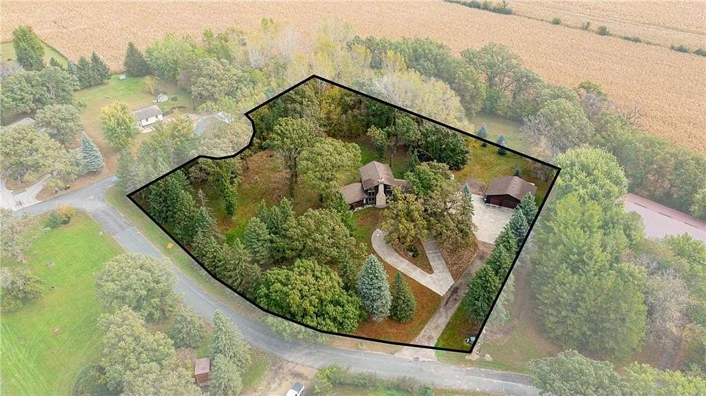 2 Acres of Residential Land with Home for Sale in Claremont, Minnesota