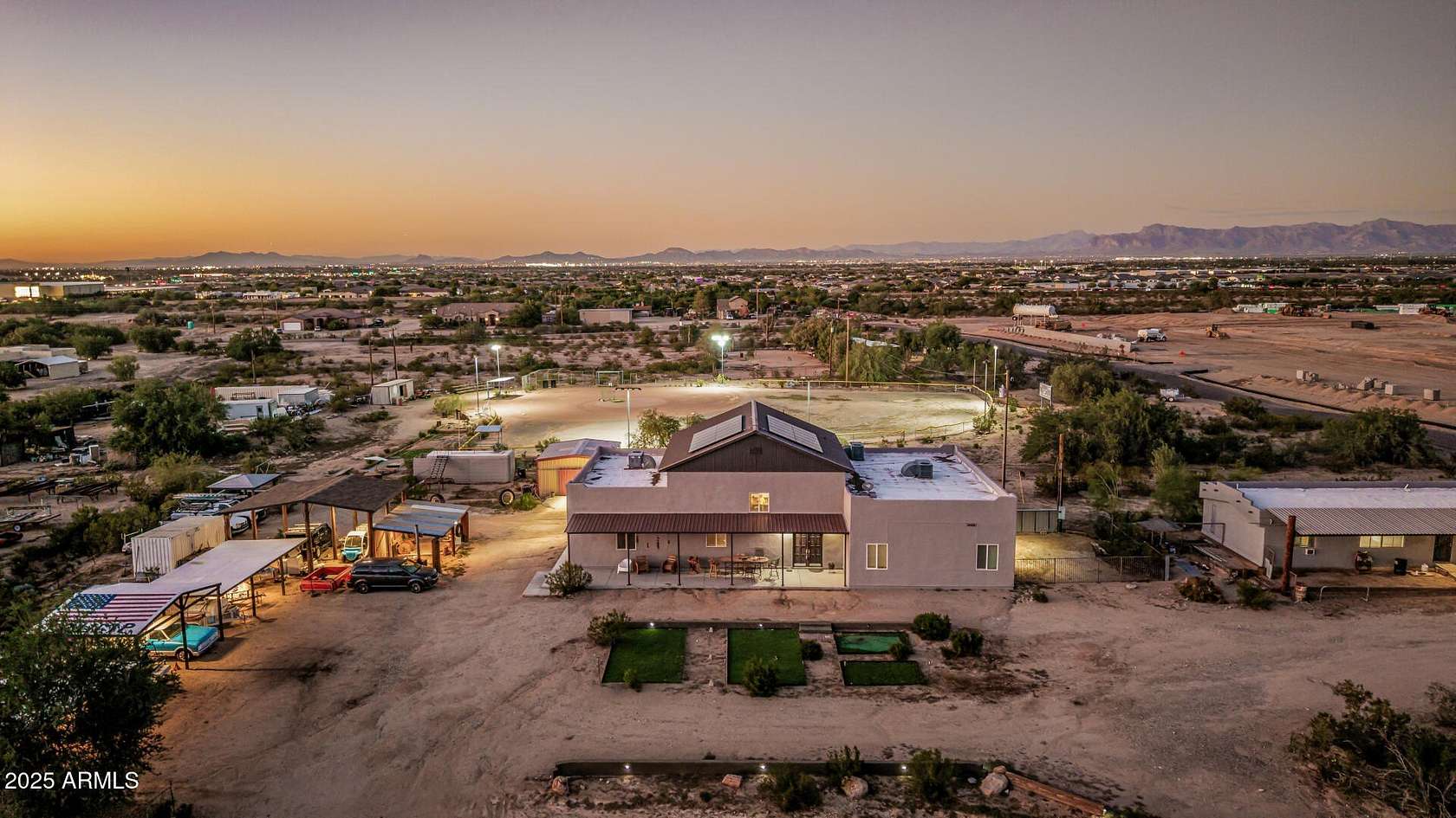 3.4 Acres of Residential Land with Home for Sale in San Tan Valley, Arizona