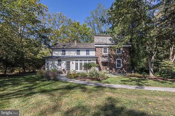 3 Acres of Residential Land with Home for Sale in Washington Crossing, Pennsylvania