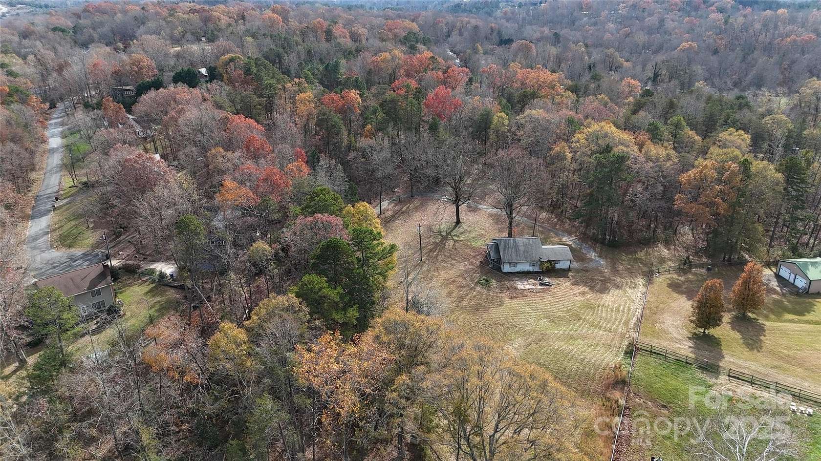 2.23 Acres of Residential Land with Home for Sale in Rutherfordton, North Carolina