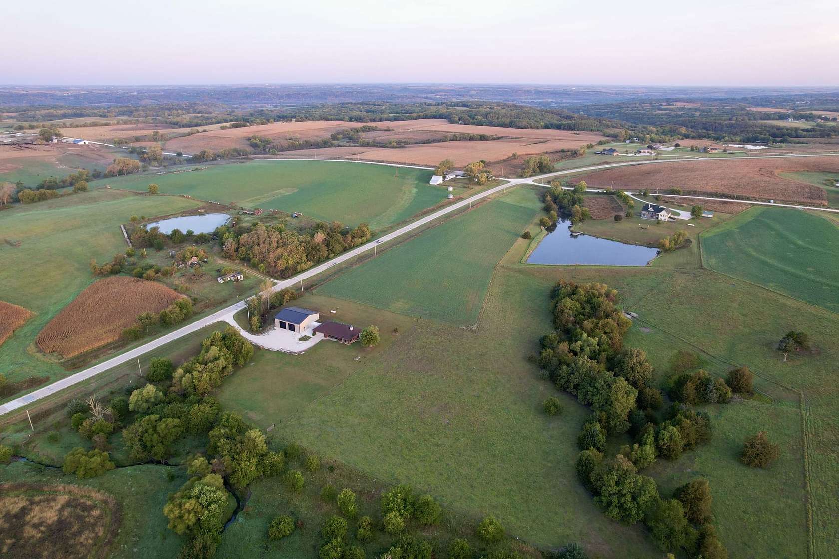 25.2 Acres of Recreational Land & Farm for Sale in Truro, Iowa