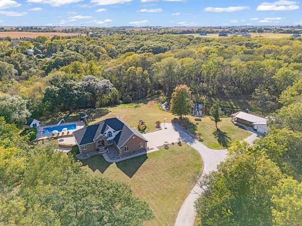 13 Acres of Land with Home for Sale in Bondurant, Iowa
