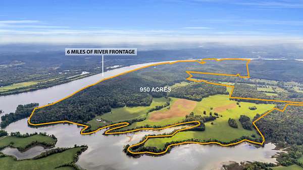950 Acres of Land for Sale in Dayton, Tennessee