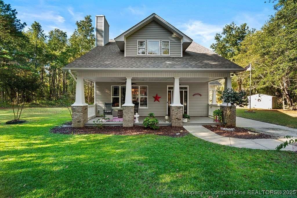 9.6 Acres of Residential Land with Home for Sale in Fayetteville, North Carolina