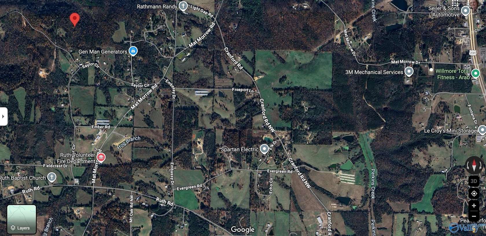 10 Acres of Land for Sale in Arab, Alabama