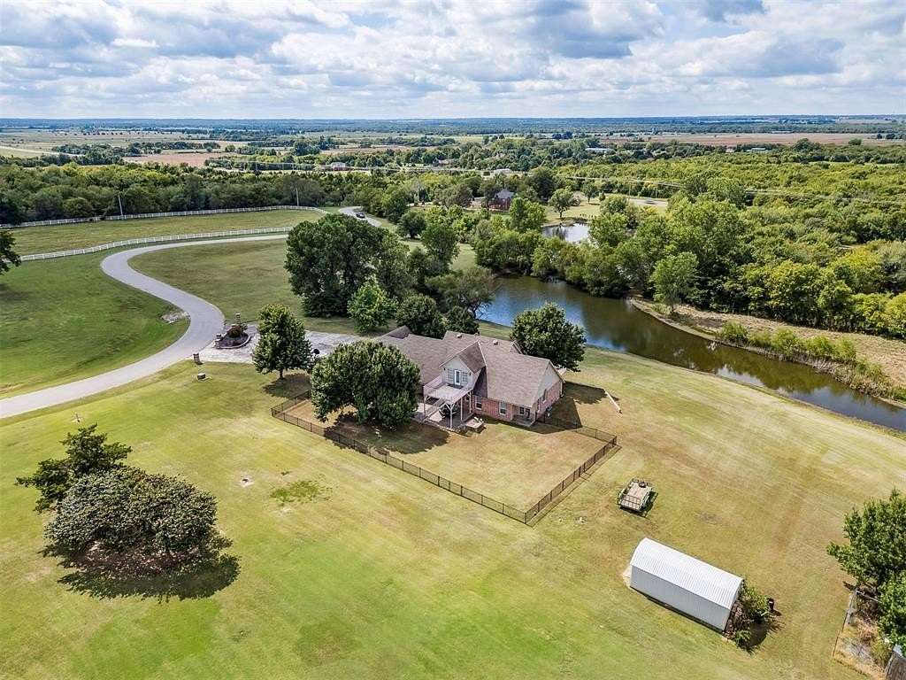 6.55 Acres of Land with Home for Sale in Oklahoma City, Oklahoma