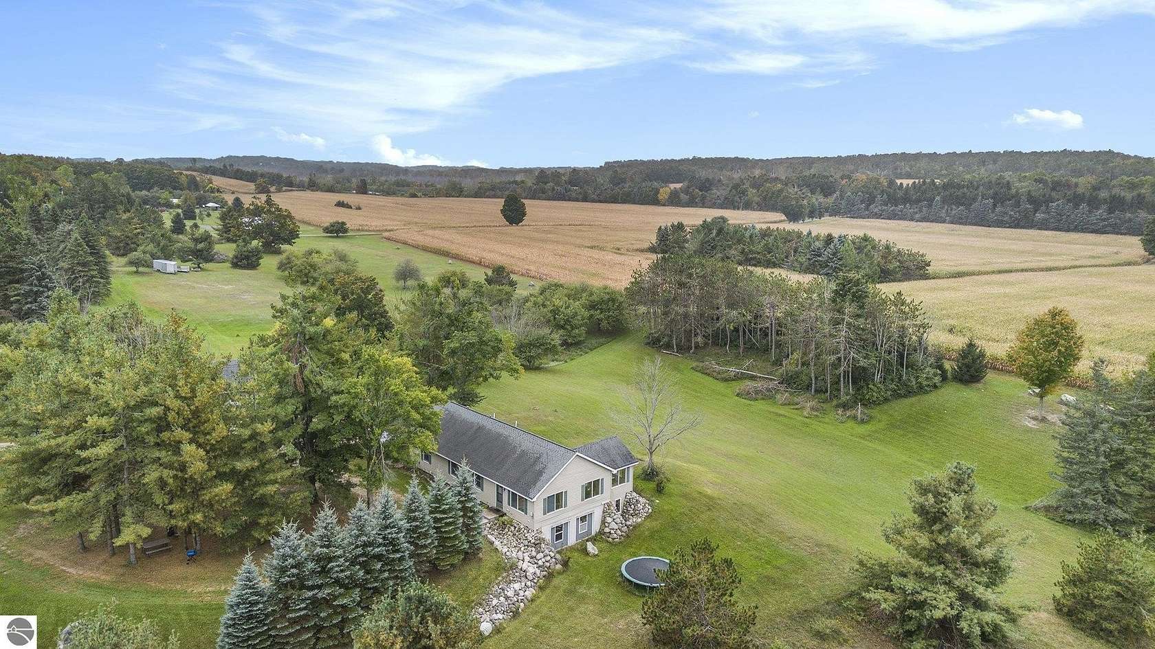 7.26 Acres of Residential Land with Home for Sale in Charlevoix, Michigan