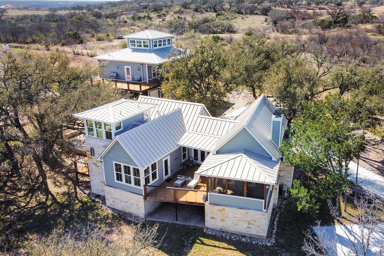 7 Acres of Land with Home for Sale in Marble Falls, Texas