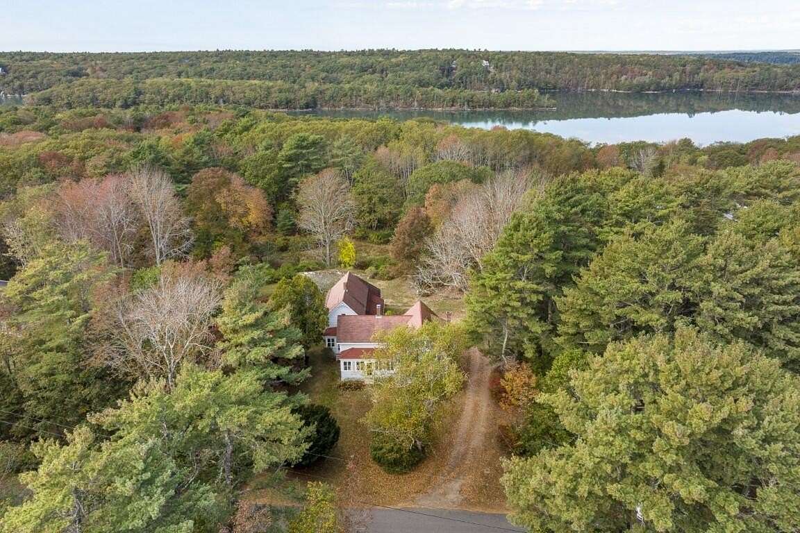 8.85 Acres of Land with Home for Sale in Boothbay, Maine