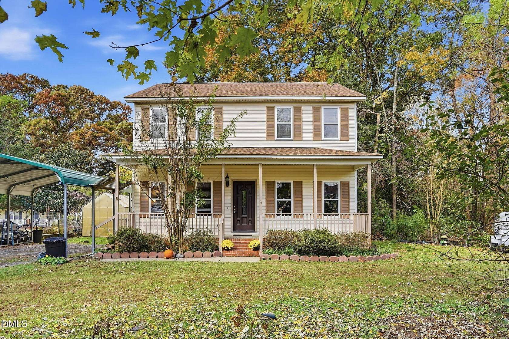 2 Acres of Residential Land with Home for Sale in Willow Springs, North Carolina