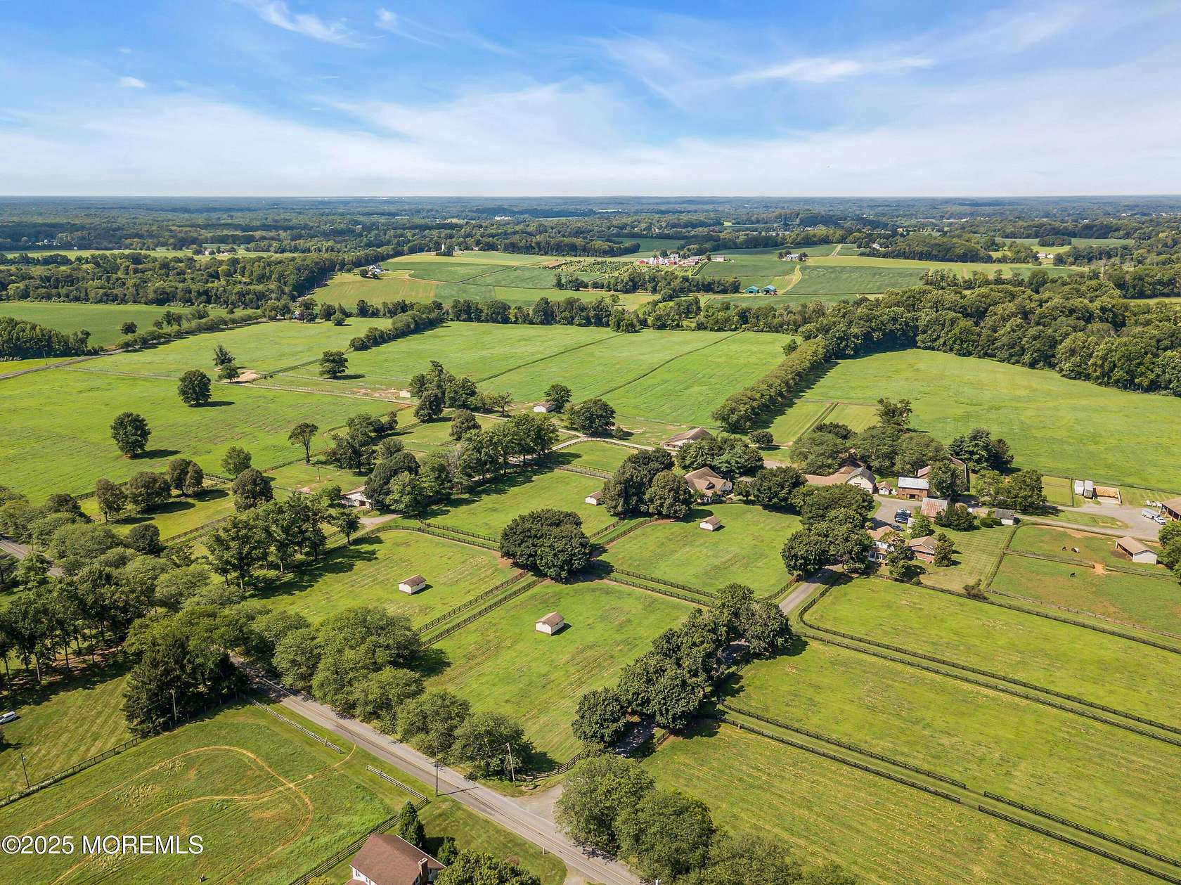 132 Acres of Agricultural Land with Home for Sale in Cream Ridge, New Jersey