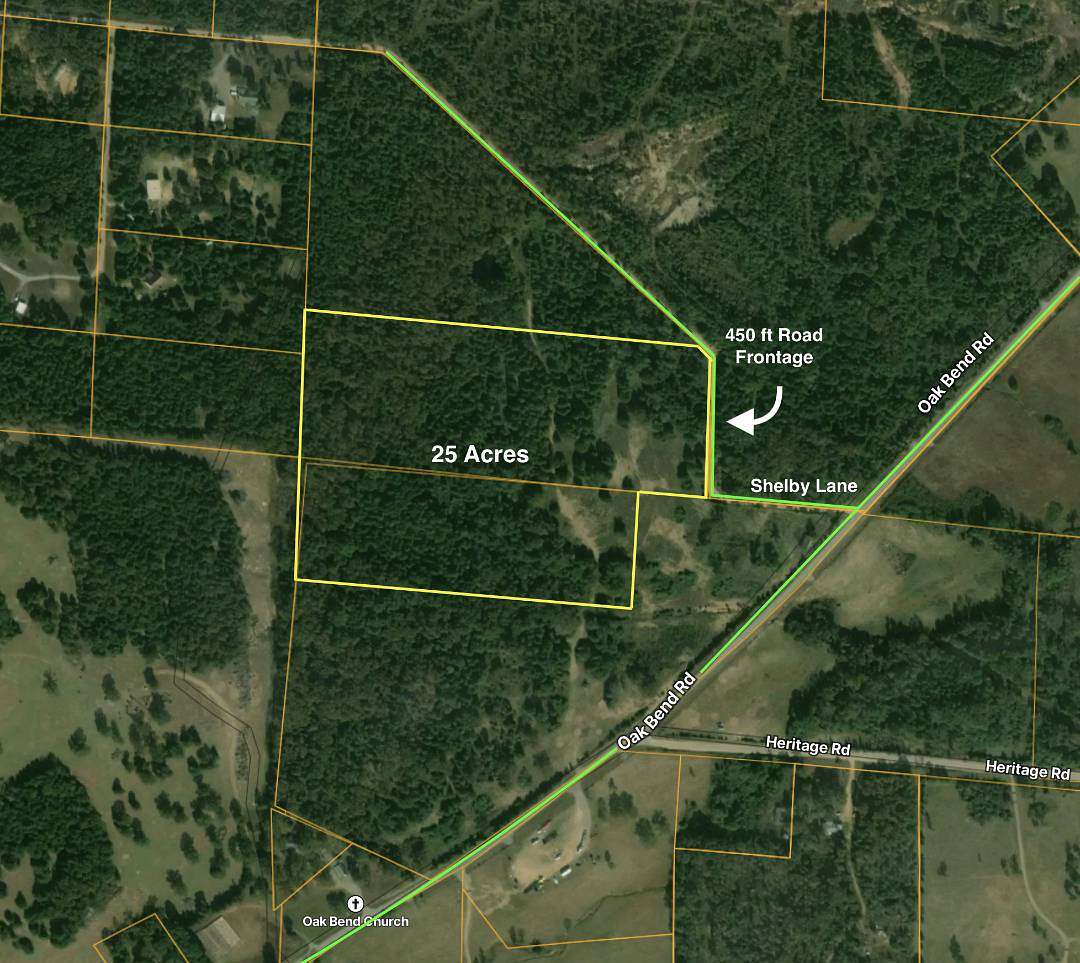 25 Acres of Recreational Land for Sale in Ozark, Arkansas