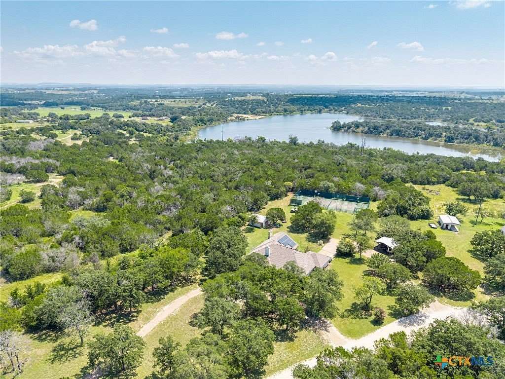 10 Acres of Residential Land with Home for Sale in Hamilton, Texas