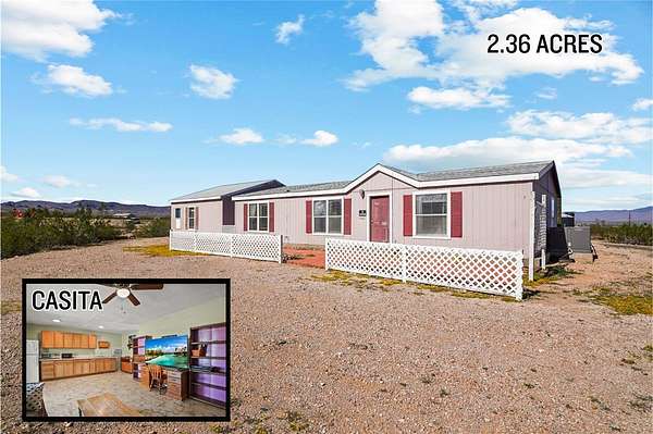 2.36 Acres of Residential Land with Home for Sale in Golden Valley, Arizona