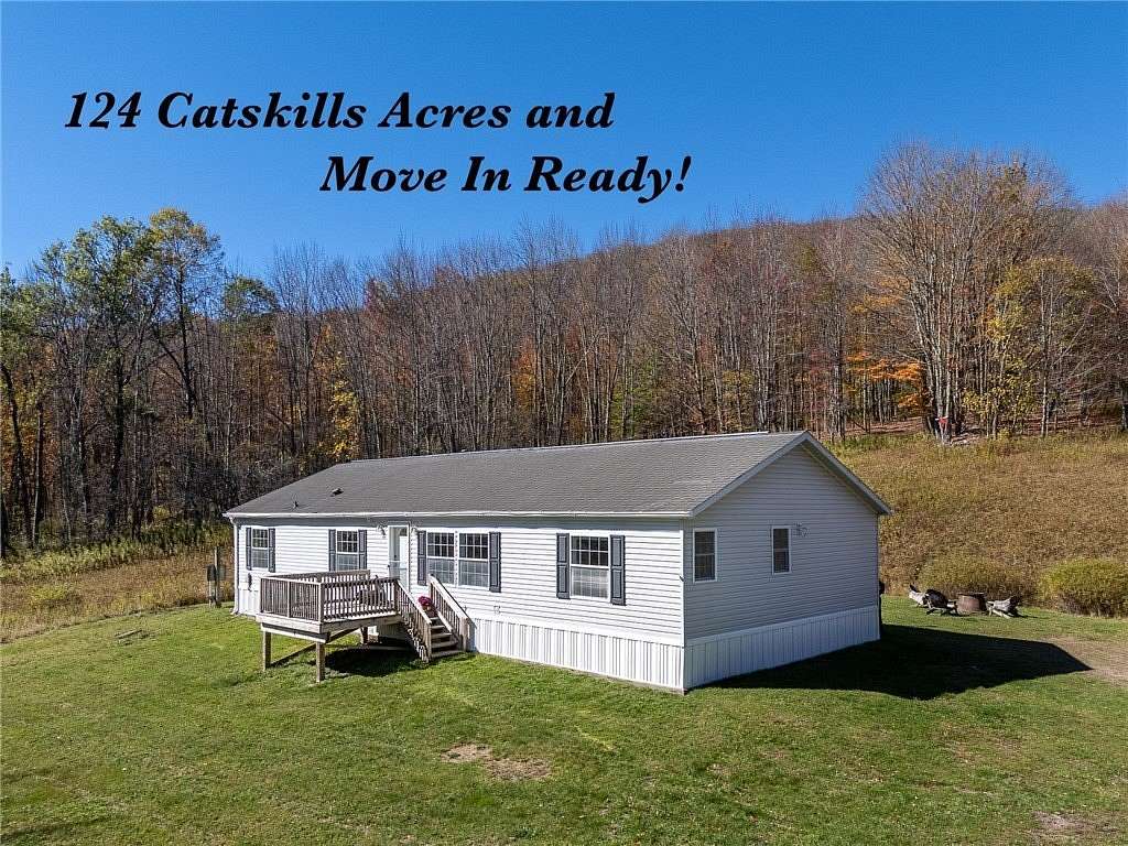 125 Acres of Recreational Land with Home for Sale in Fleischmanns, New York