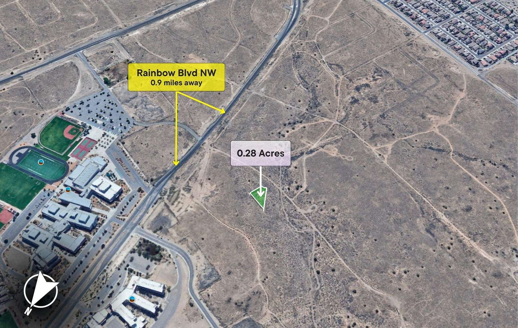 0.28 Acres of Residential Land for Sale in Albuquerque, New Mexico