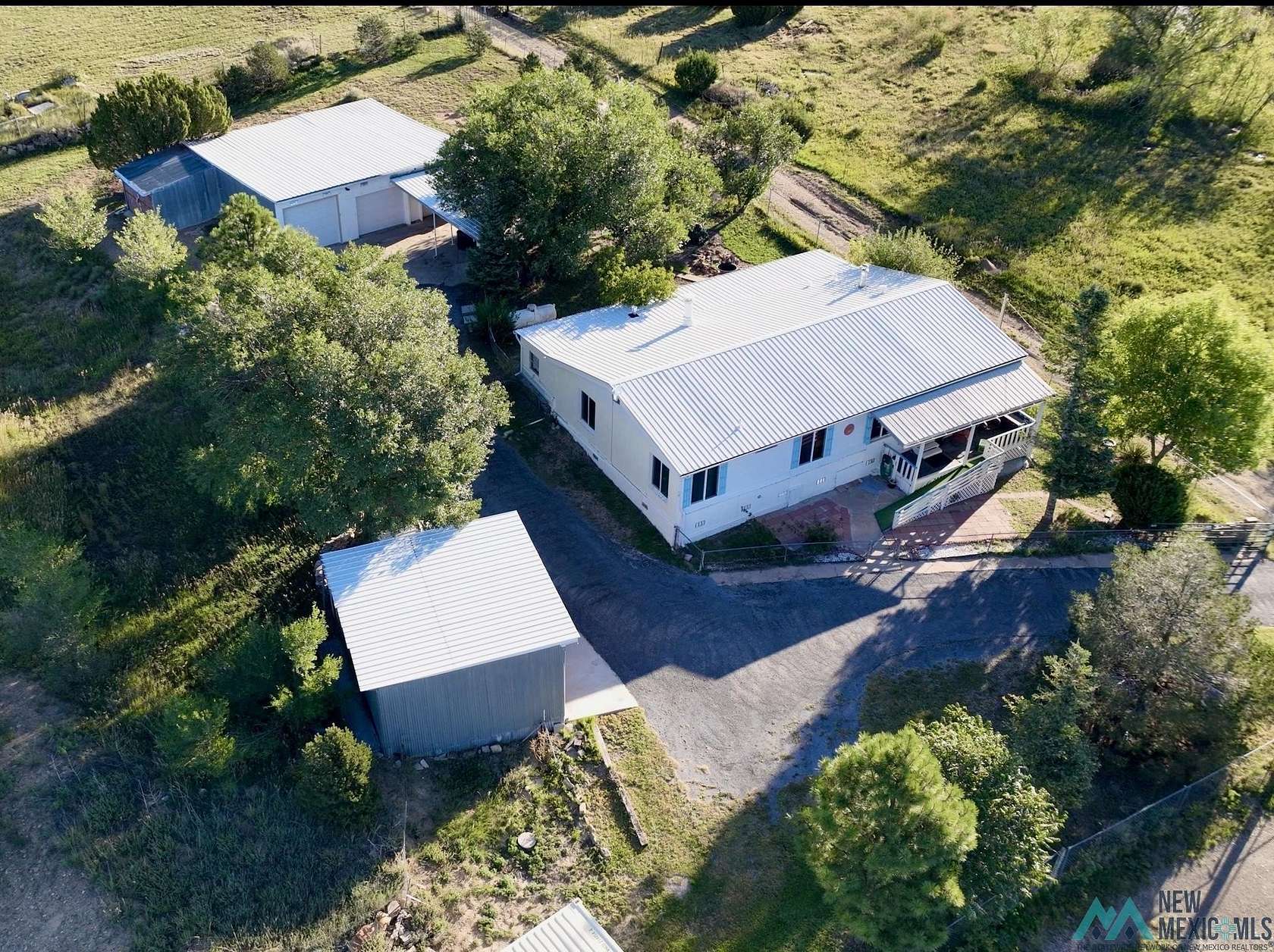 10 Acres of Land with Home for Sale in Las Vegas, New Mexico