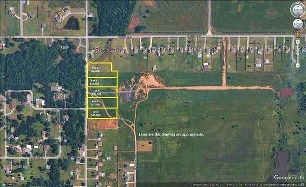 1 Acre of Residential Land for Sale in Muskogee, Oklahoma