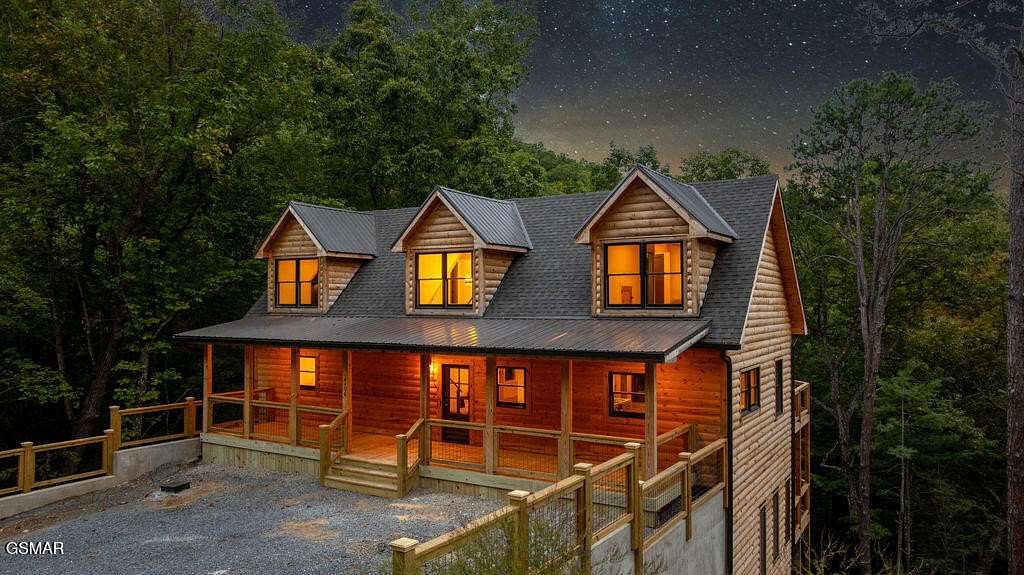 2.45 Acres of Residential Land with Home for Sale in Sevierville, Tennessee