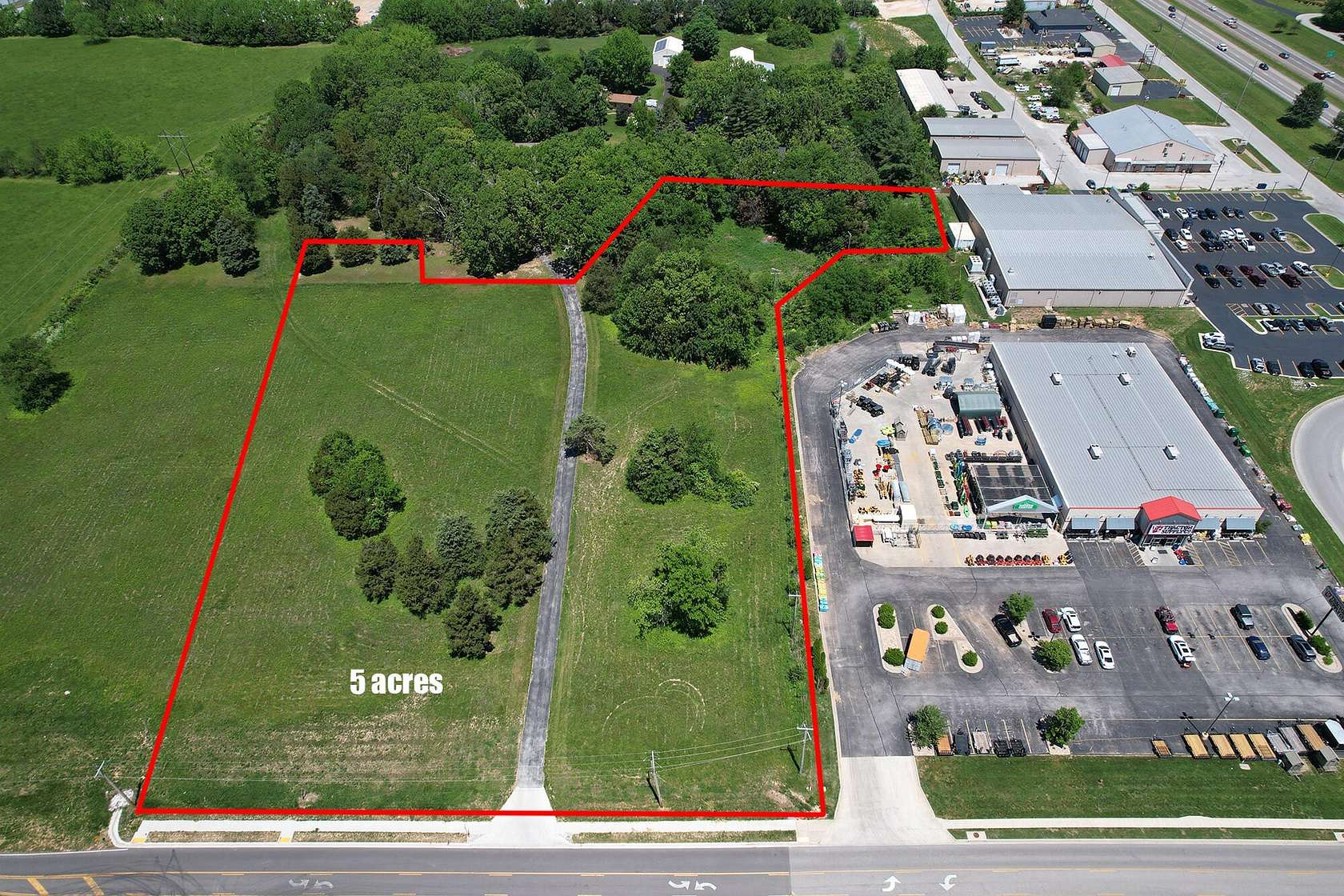 5.74 Acres of Mixed-Use Land for Sale in Nixa, Missouri