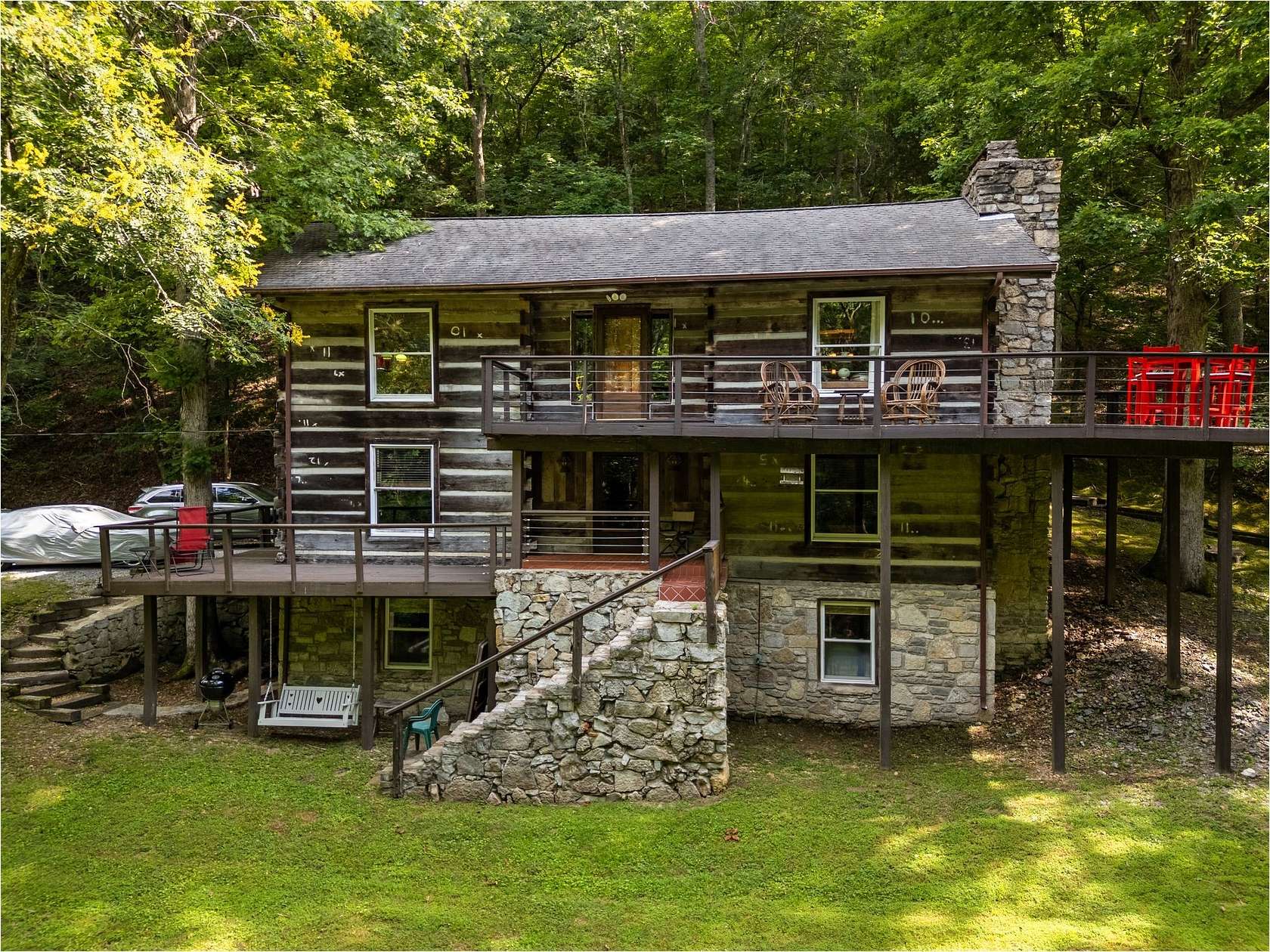 55.3 Acres of Recreational Land with Home for Sale in Ashland City, Tennessee