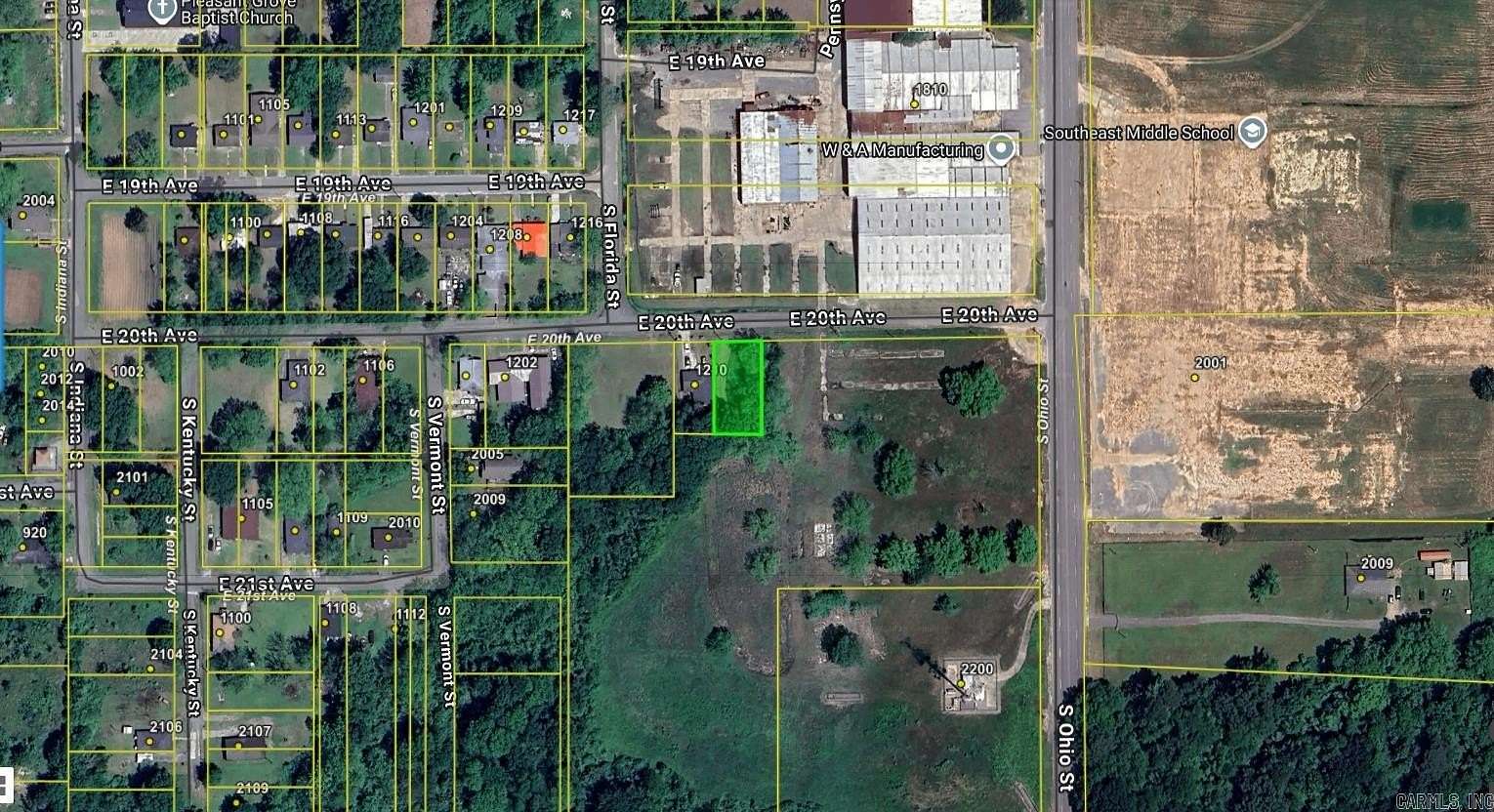 0.17 Acres of Residential Land for Sale in Pine Bluff, Arkansas