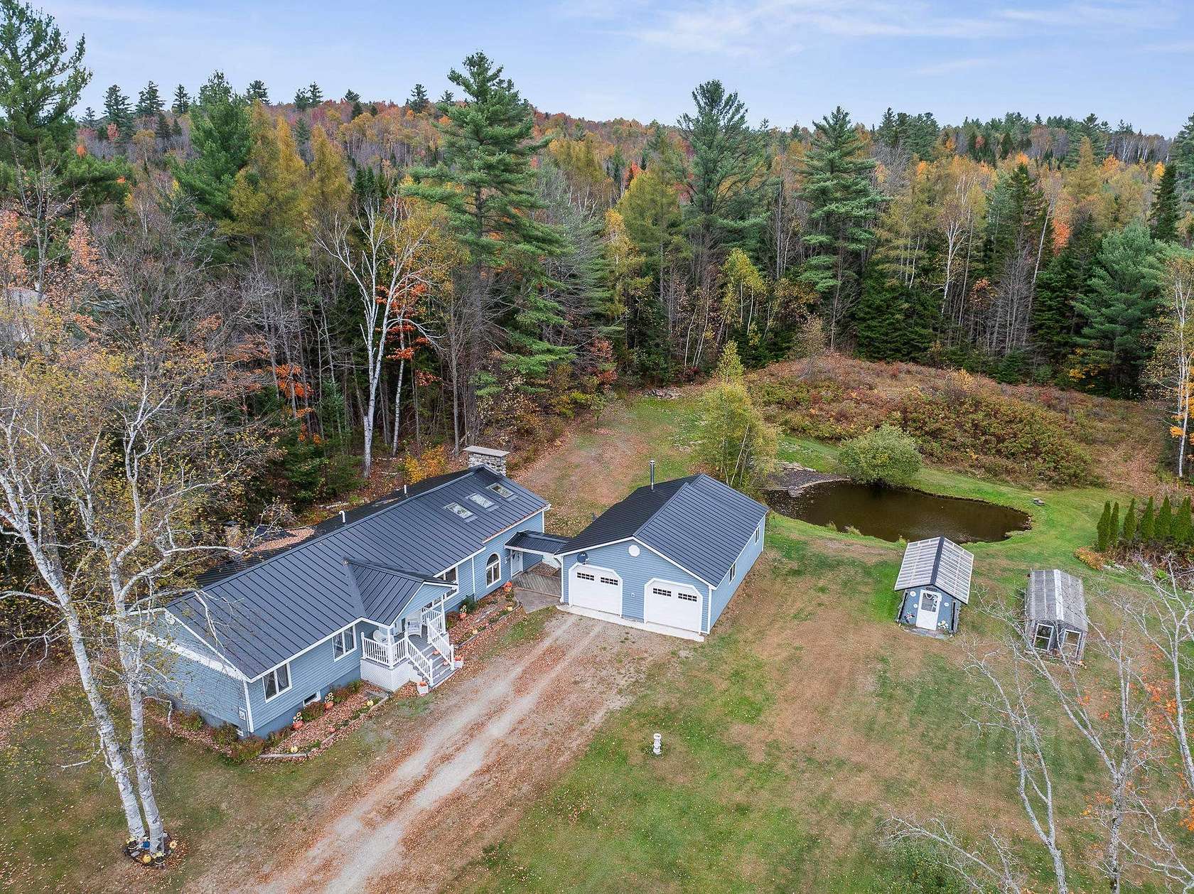 10.1 Acres of Land with Home for Sale in Milan, New Hampshire