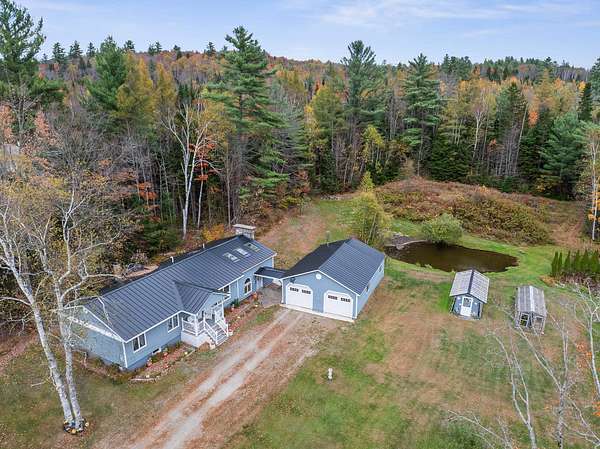 10.1 Acres of Land with Home for Sale in Milan, New Hampshire