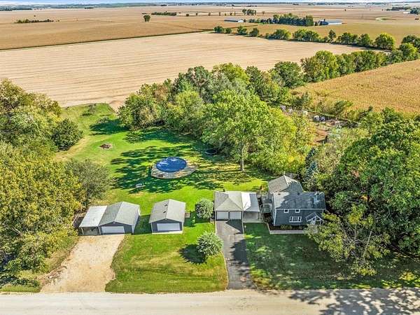 2 Acres of Residential Land with Home for Sale in Stillman Valley, Illinois